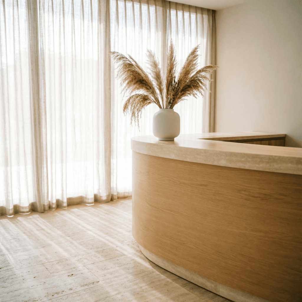 Reception — Lumen Dental Vienna