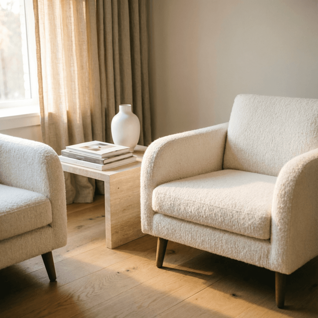 Calm waiting area — Lumen Dental Vienna
