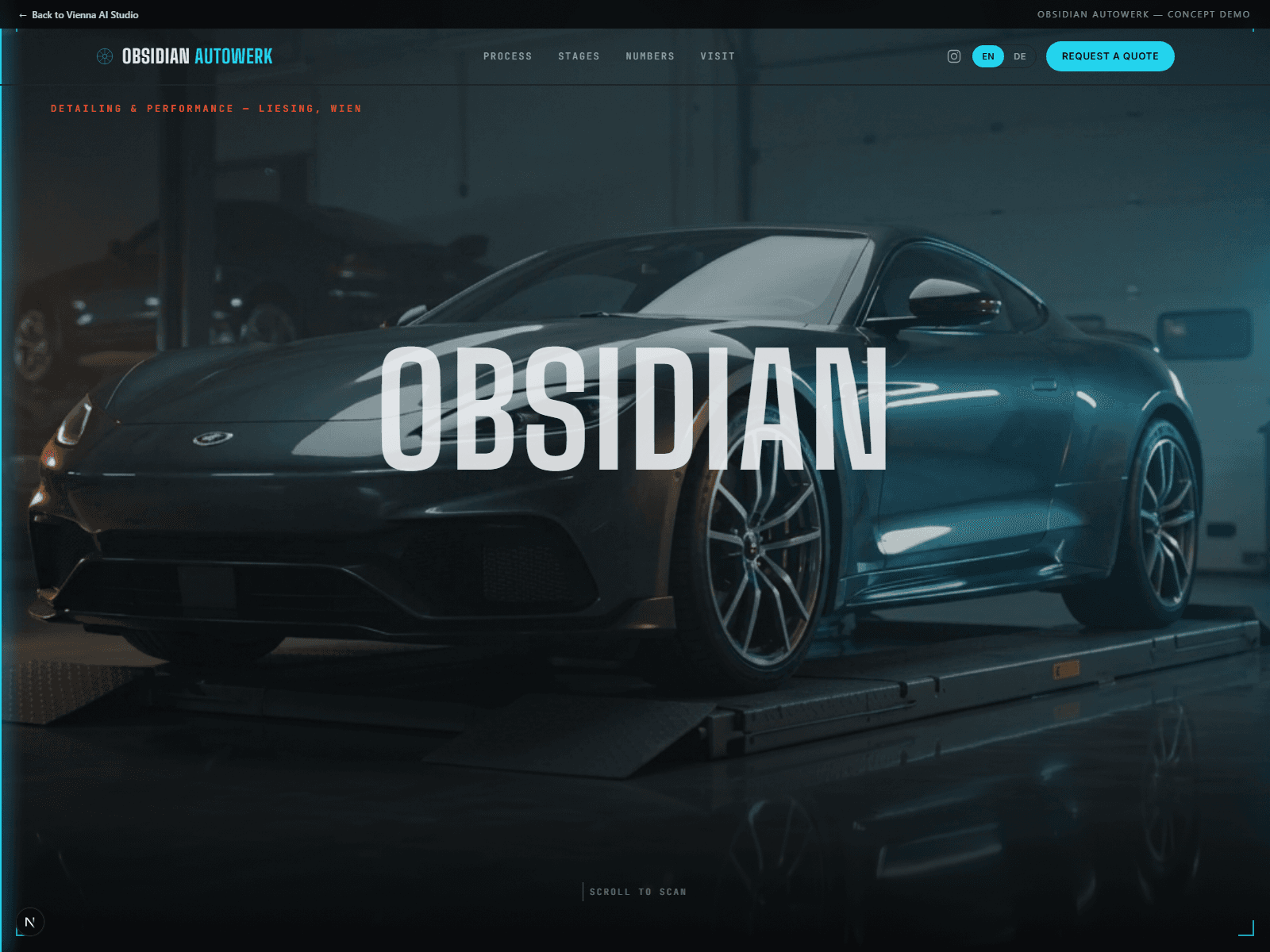 Automotive — homepage preview